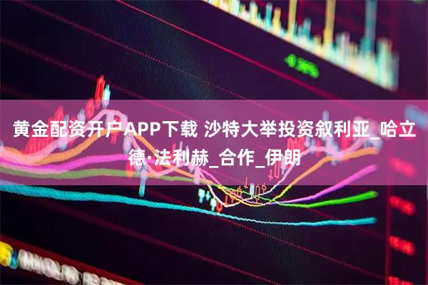 黄金配资开户APP下载 沙特大举投资叙利亚_哈立德·法利赫_合作_伊朗